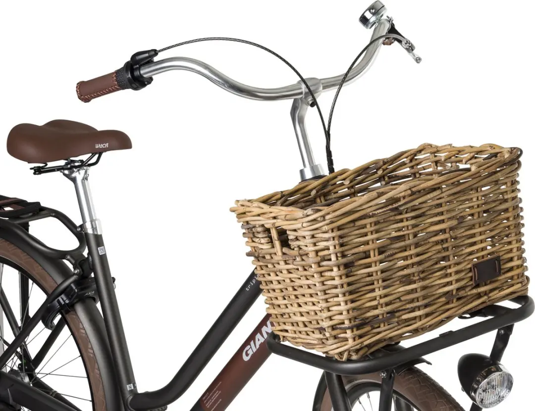 FastRider Zeno Rotan Fietsmand - 17L - Bruin - afbeelding 6 van 6