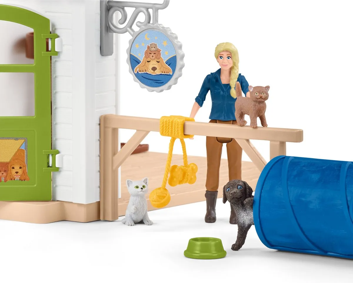 Schleich Farm World Dierenhotel 42607 - Multikleur