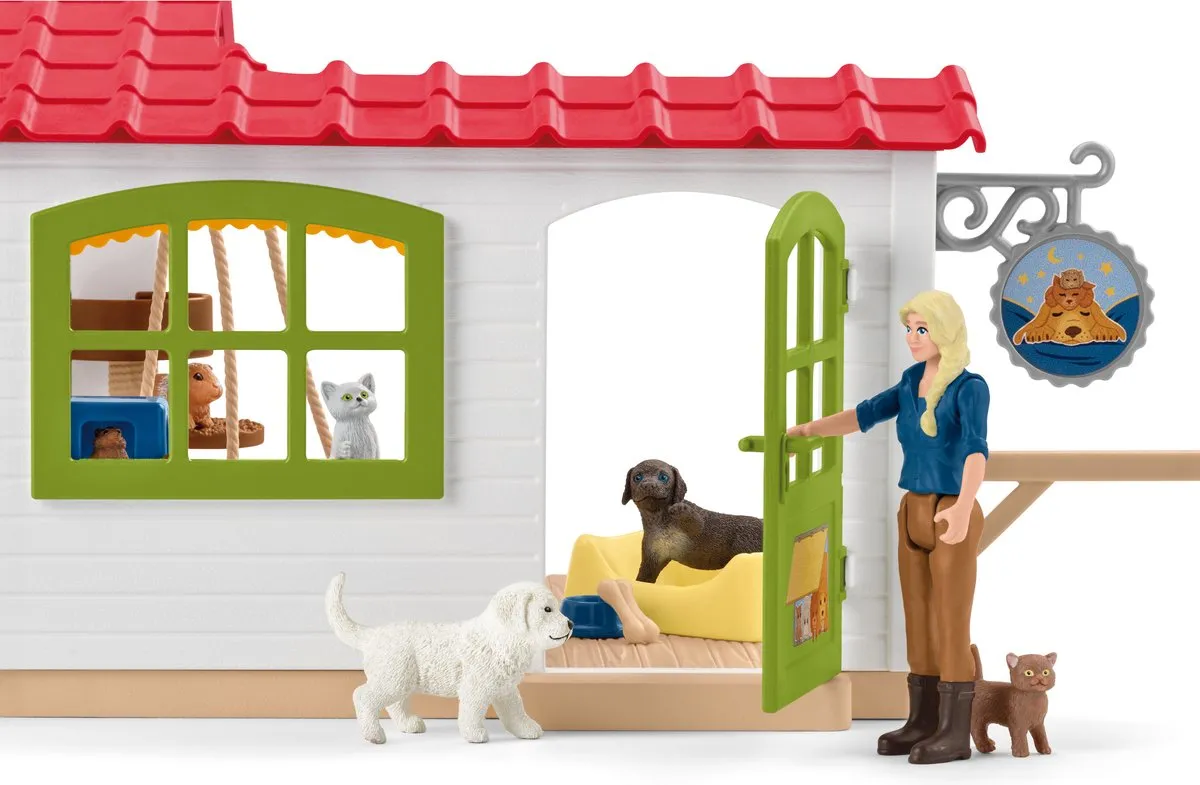 Schleich Farm World Dierenhotel 42607 - Multikleur