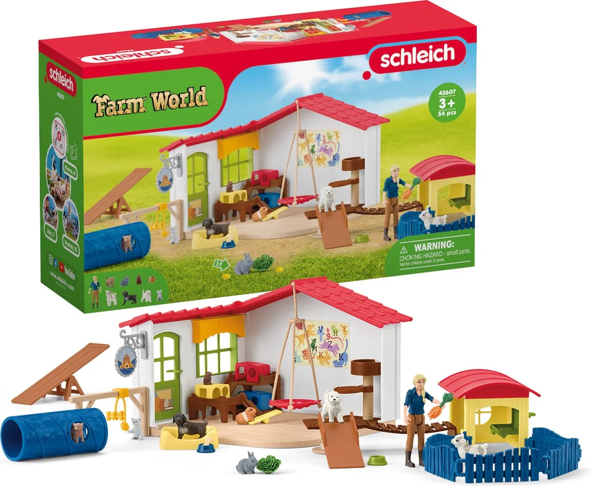 Schleich Farm World Dierenhotel 42607 - Multikleur