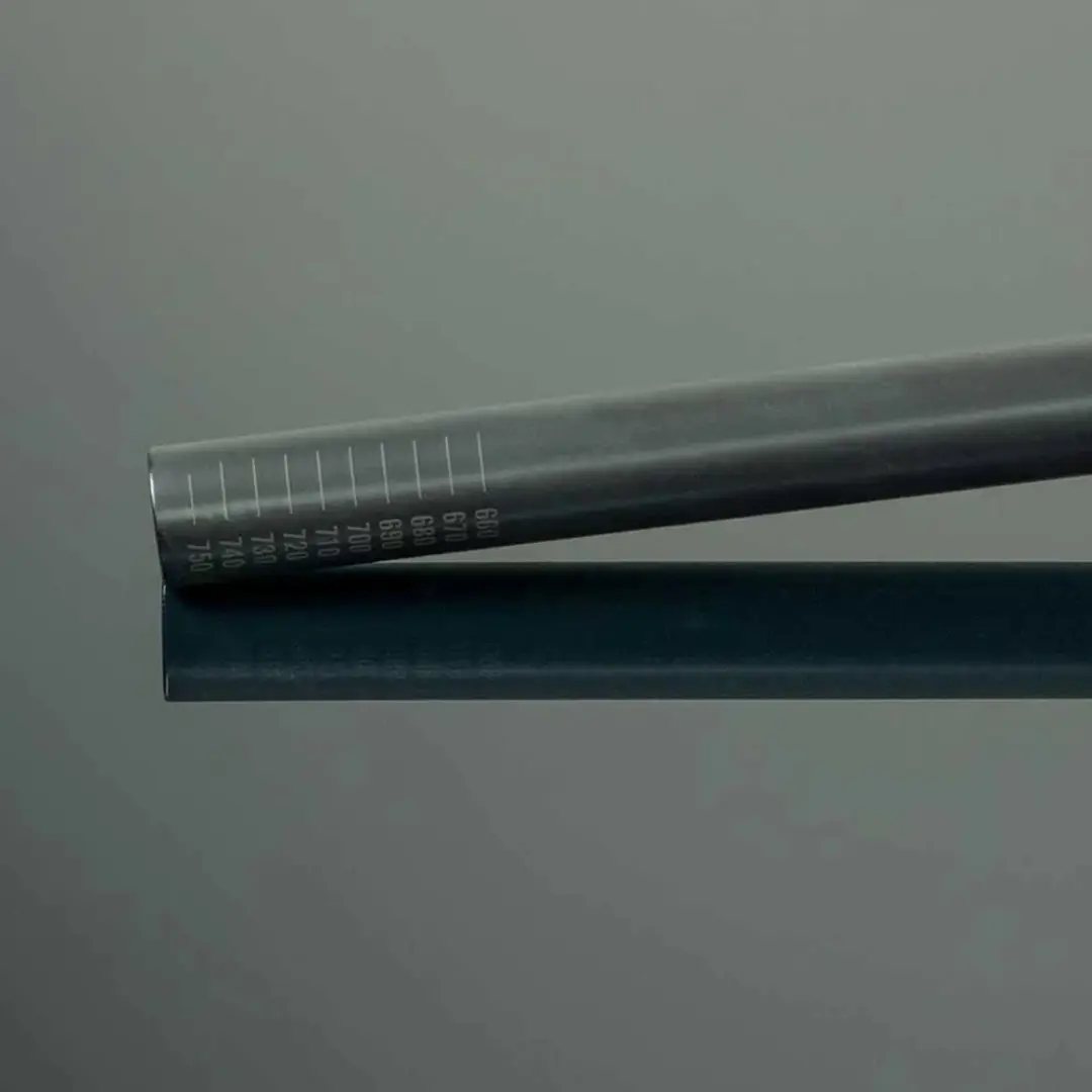 Renthal Fatbar Carbon V3 Stuur 800mm - Zilver 31.8mm - afbeelding 3 van 4
