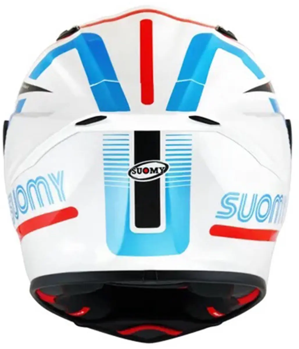 Suomy Track 1 Ninety Seven ECE 22.06 Integraalhelm - XL - Blauw/Wit