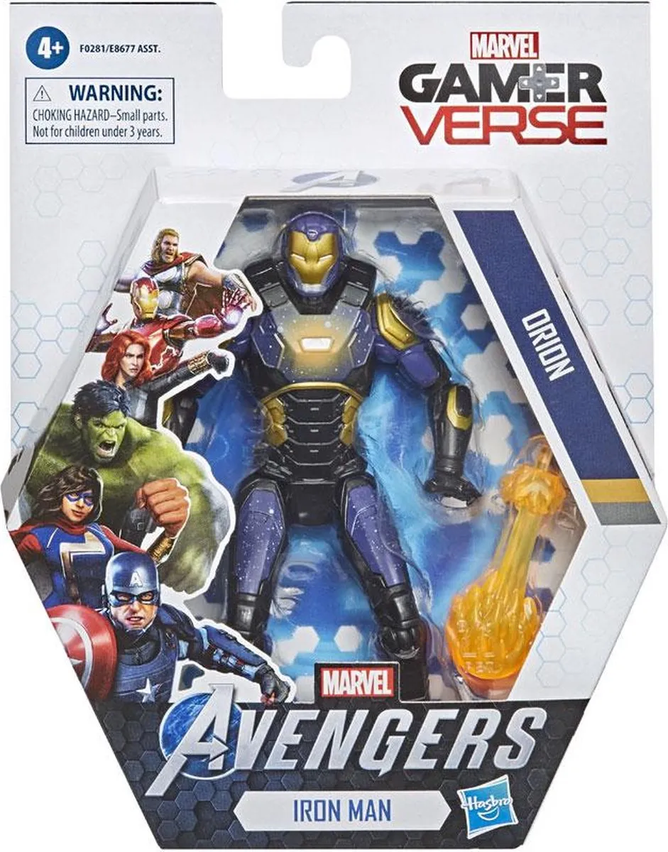 Hasbro Marvel Iron Man Gamerverse Figure F0281 - 15cm - Multicolor