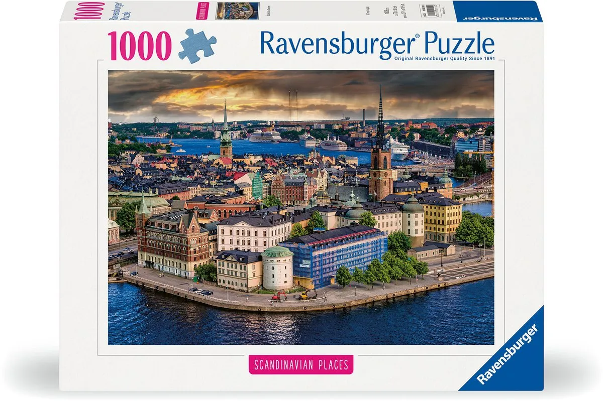 Ravensburger Stockholm Puzzel 1000 Stuks - Multicolor