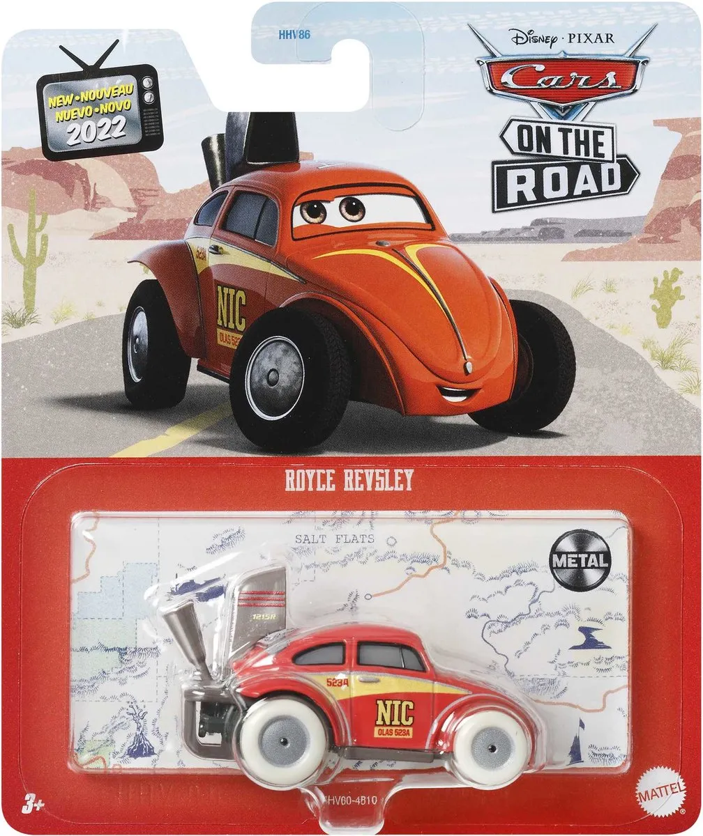 Mattel Disney Pixar Cars On the Road Royce Revsley - Rood