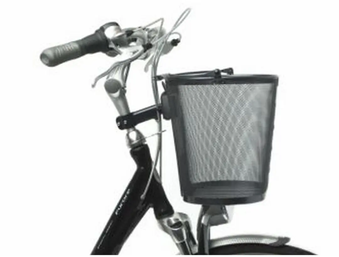 New Looxs Toscane RapidLock Fietsmand 19L - Staal Zilver - afbeelding 5 van 6