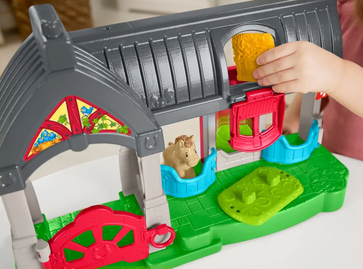 Fisher Price Little People Vriendelijke Paardenstal HWR84 - Speelfiguur