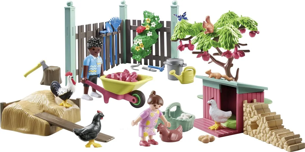 Playmobil My Life Kleine Kippenboerderij 71510 - Multicolor