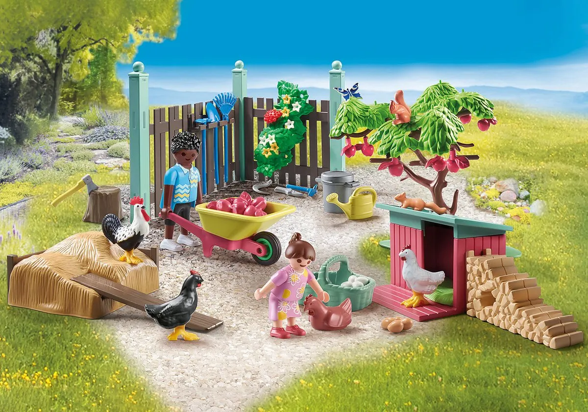 Playmobil My Life Kleine Kippenboerderij 71510 - Multicolor - afbeelding 6 van 6