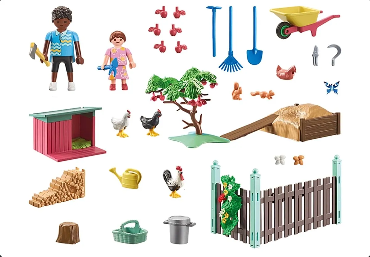 Playmobil My Life Kleine Kippenboerderij 71510 - Multicolor