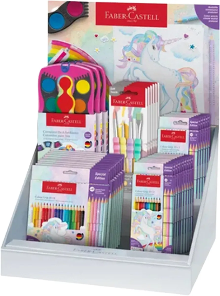Faber-Castell Unicorn Display Colourgrip Kleurpotloden