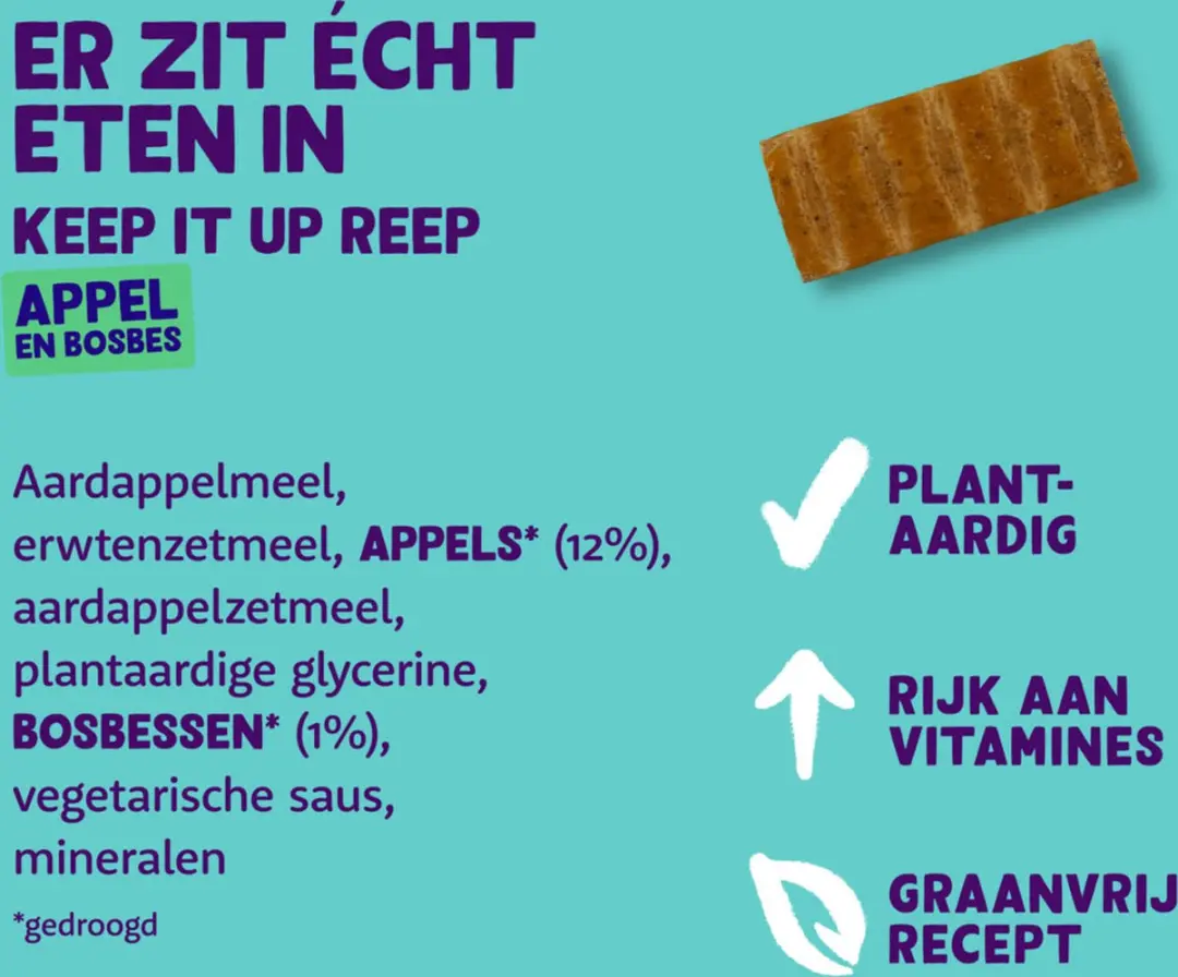 Edgard & Cooper Adult Bar Appel 30g - 24 Stuks