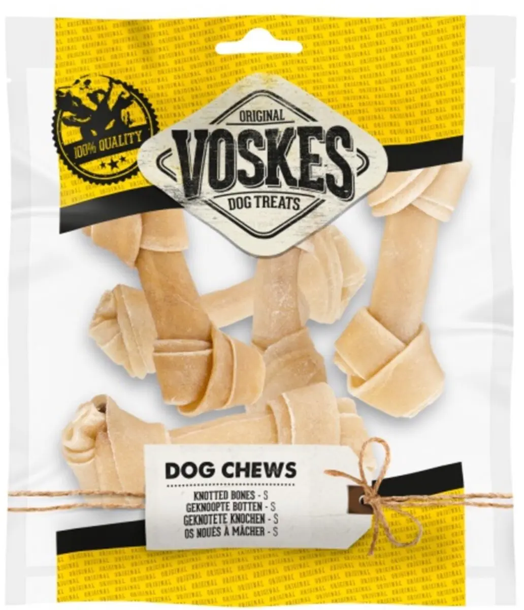 Voskes Geknoopte Hondensnacks Small