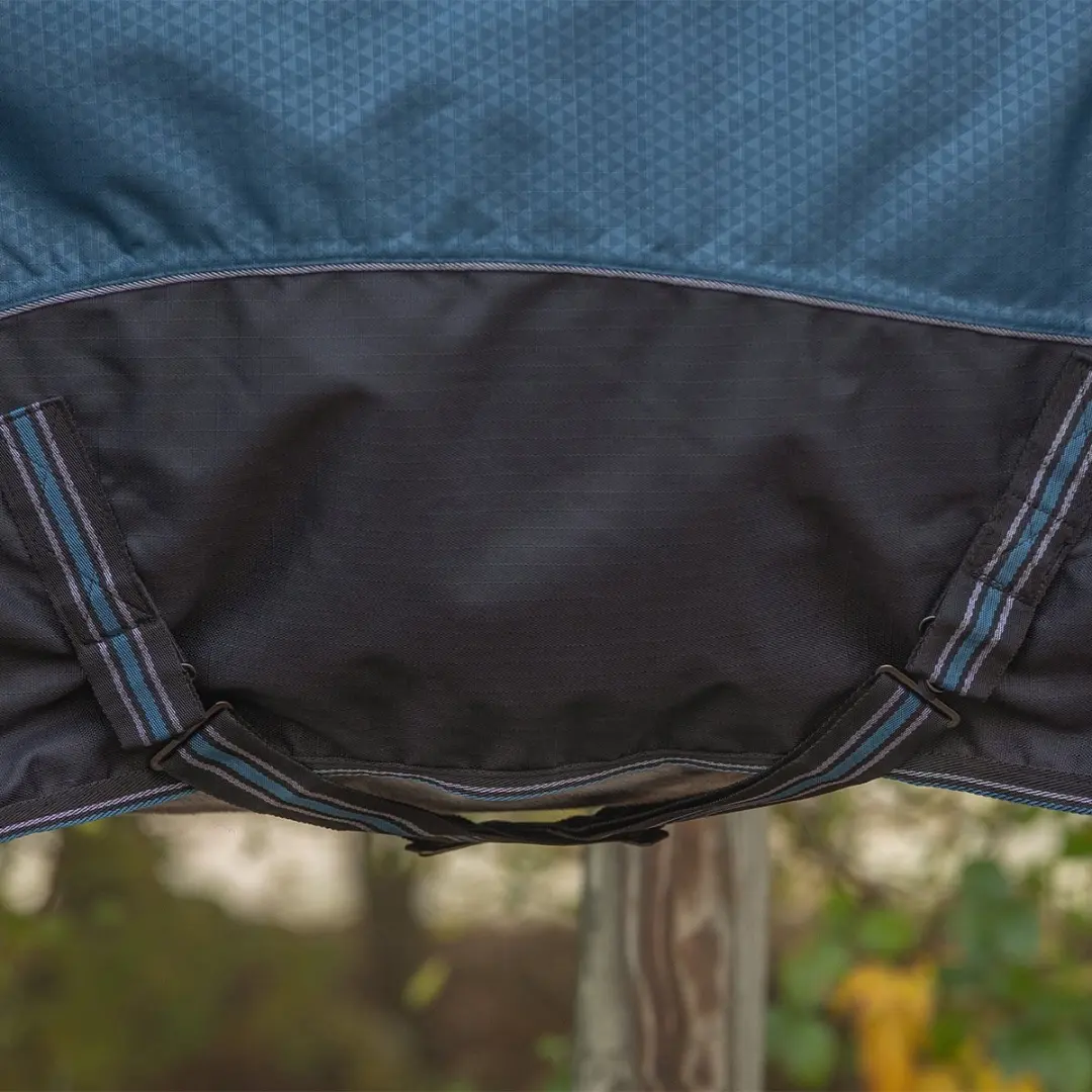 QHP Outdoordekken 1200D Turnout Collection 145cm - Wit - afbeelding 5 van 6