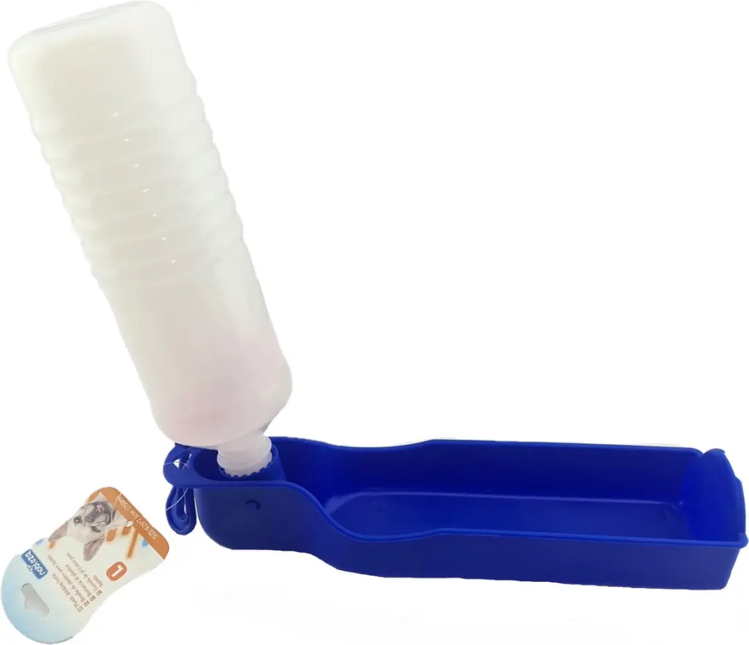 Nobleza Drinkfles Hond Blauw S - 0,25L