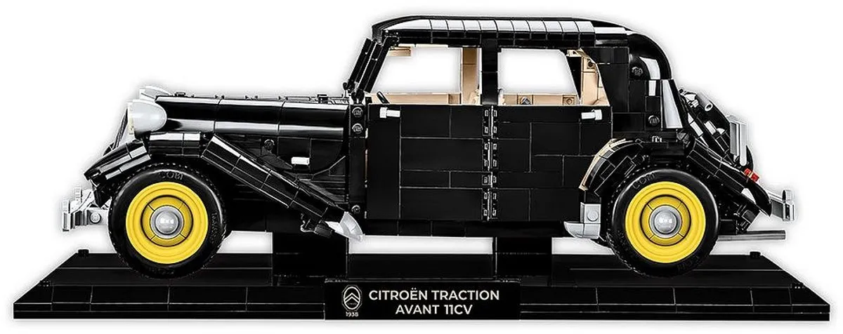 Cobi Citroën Traction Avant 11CV 1:12 Bouwpakket - 2120 Stuks - Meerkleurig