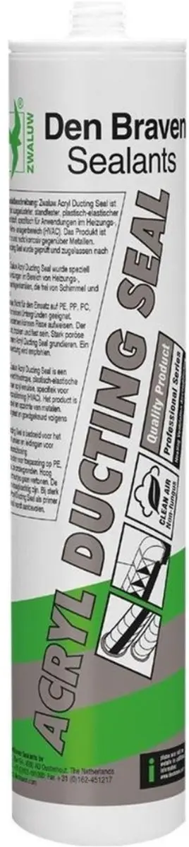 Zwaluw Den Braven 12001748 Acryl Ducting Seal Afdichtingskit