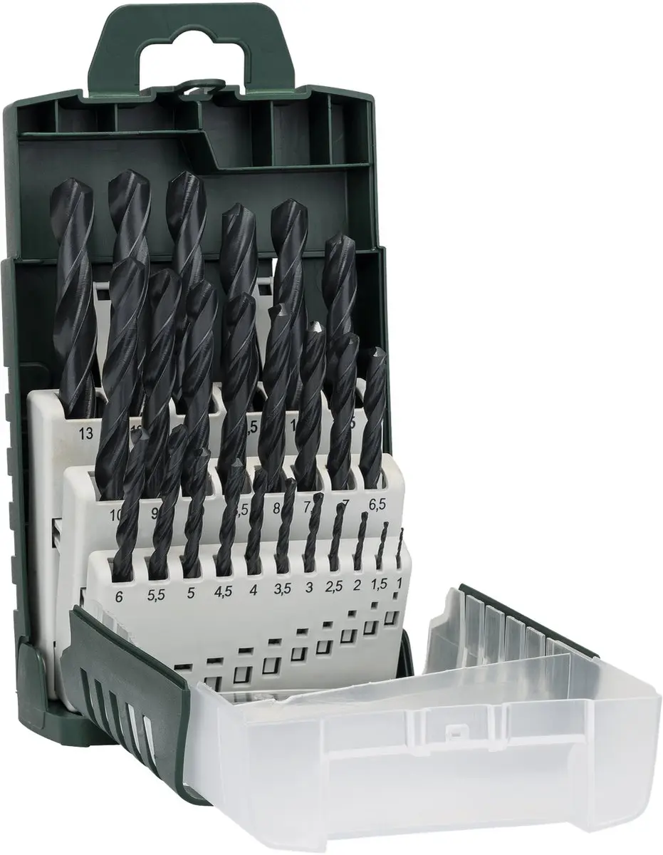 METAALBORENSET HSS-R, 1-13MM,25 DLG