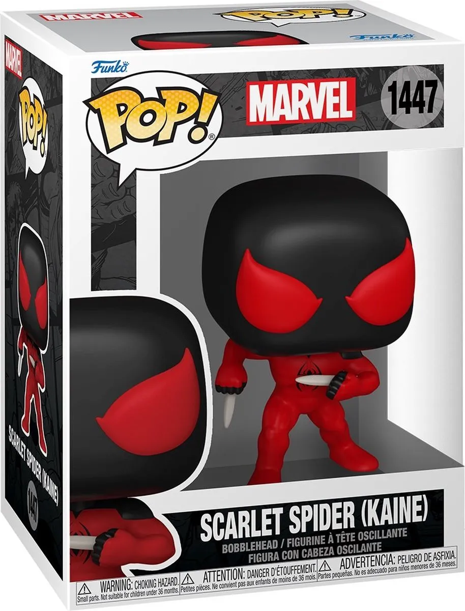 Funko Pop! Marvel Spider-Man Comic - Scarlet Spider Kaine #1447 - Veelkleurig