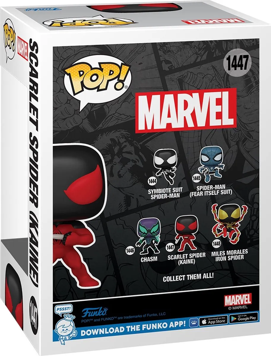 Funko Pop! Marvel Spider-Man Comic - Scarlet Spider Kaine #1447 - Veelkleurig