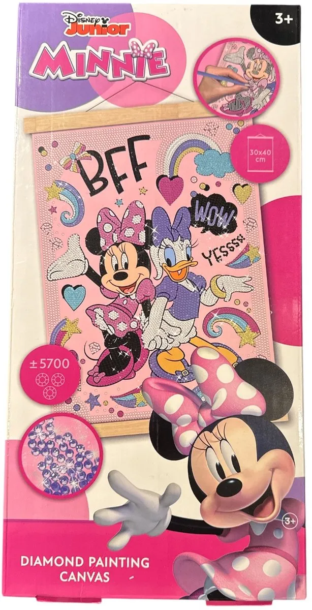 Disney Minnie Mouse Diamond Painting Set 30x40cm
