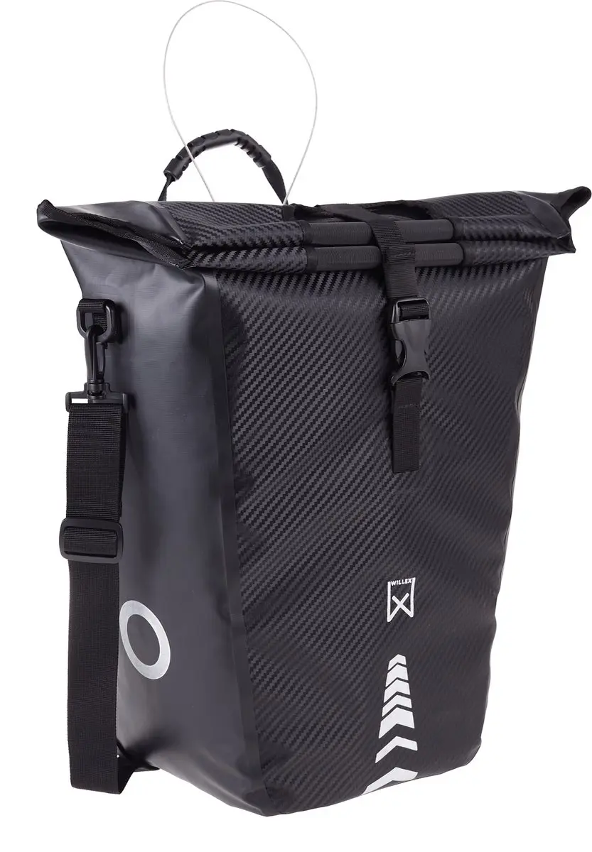 Willex Enkele Fietstas Carbon Look 25L