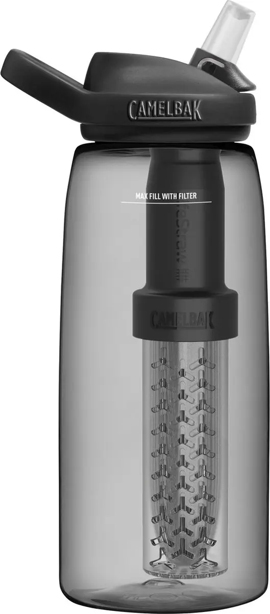 CamelBak Eddy+ CB2550001001 Drinkfles 1L - Antraciet