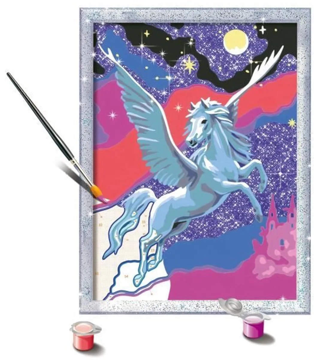 Ravensburger CreArt Kids Sparkling Pegasus Schilderkit 18x24cm - 25830