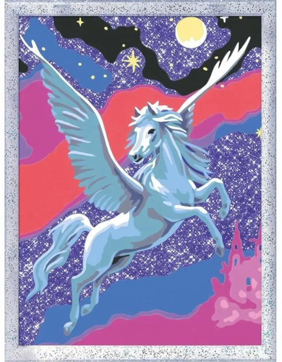 Ravensburger CreArt Kids Sparkling Pegasus Schilderkit 18x24cm - 25830