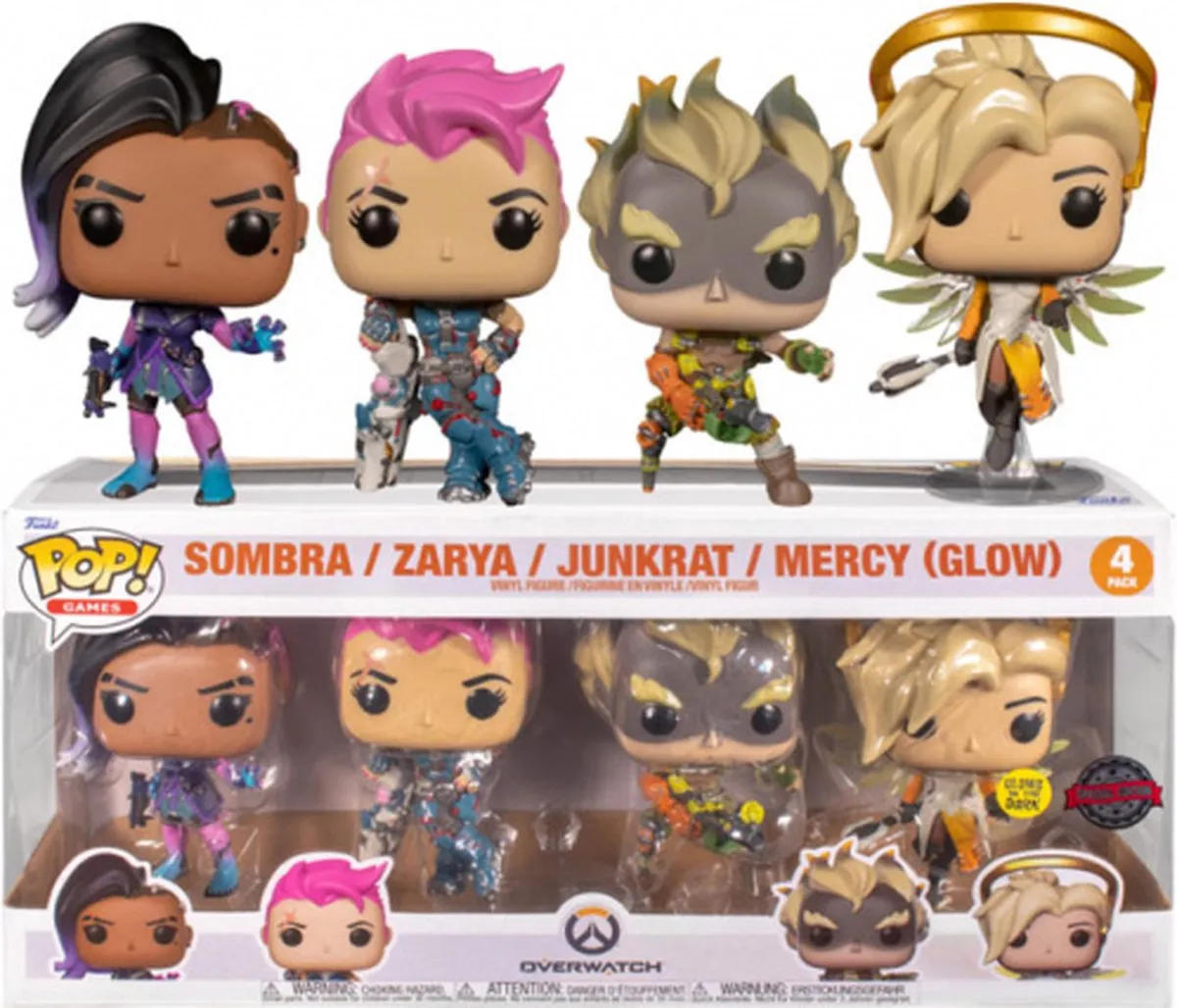 Funko Pop Overwatch 4-Pack