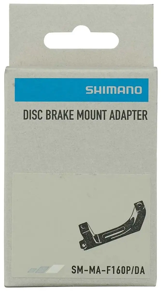 Shimano Remschijfadapter SM-MA-F160 PM/FM - 160mm - Zwart - afbeelding 3 van 4