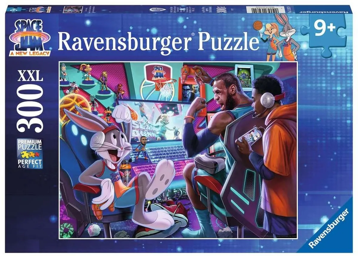 Ravensburger Space Jam Gamestation Legpuzzel 300 Stuks - Multicolor