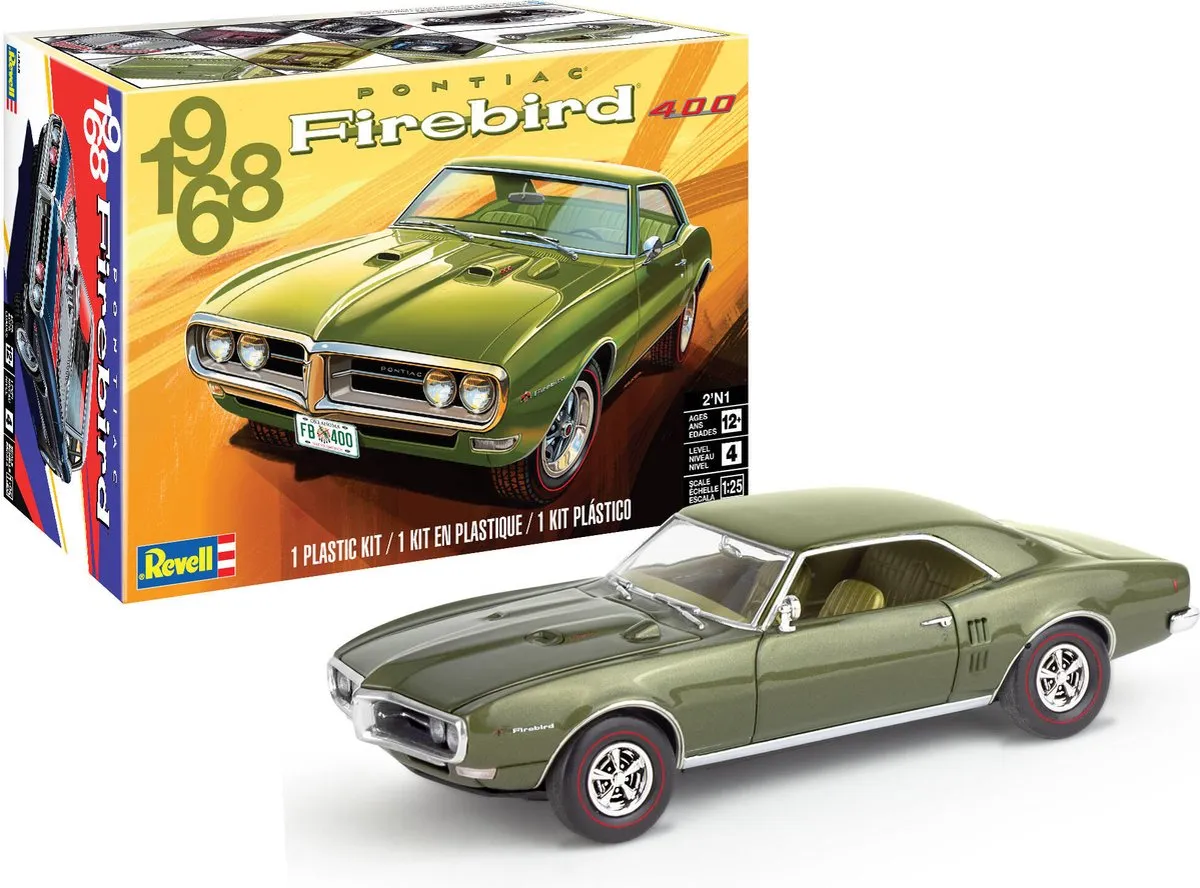 Revell 14545 1968 Pontiac Firebird 400 Modelbouwpakket