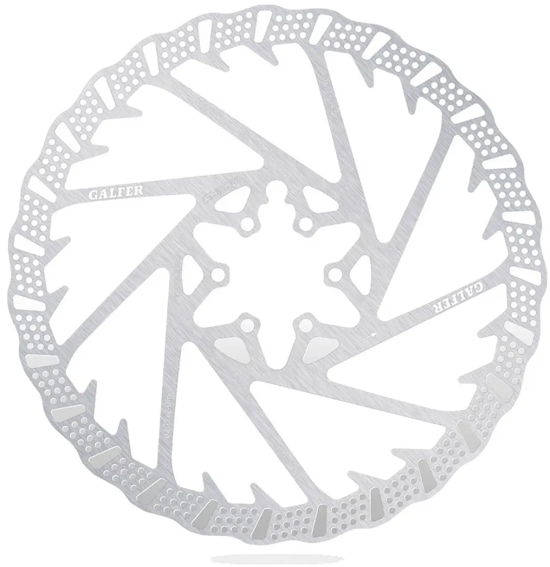 Galfer Wave Shark 2 Remschijf 203mm - Zilver - afbeelding 3 van 4
