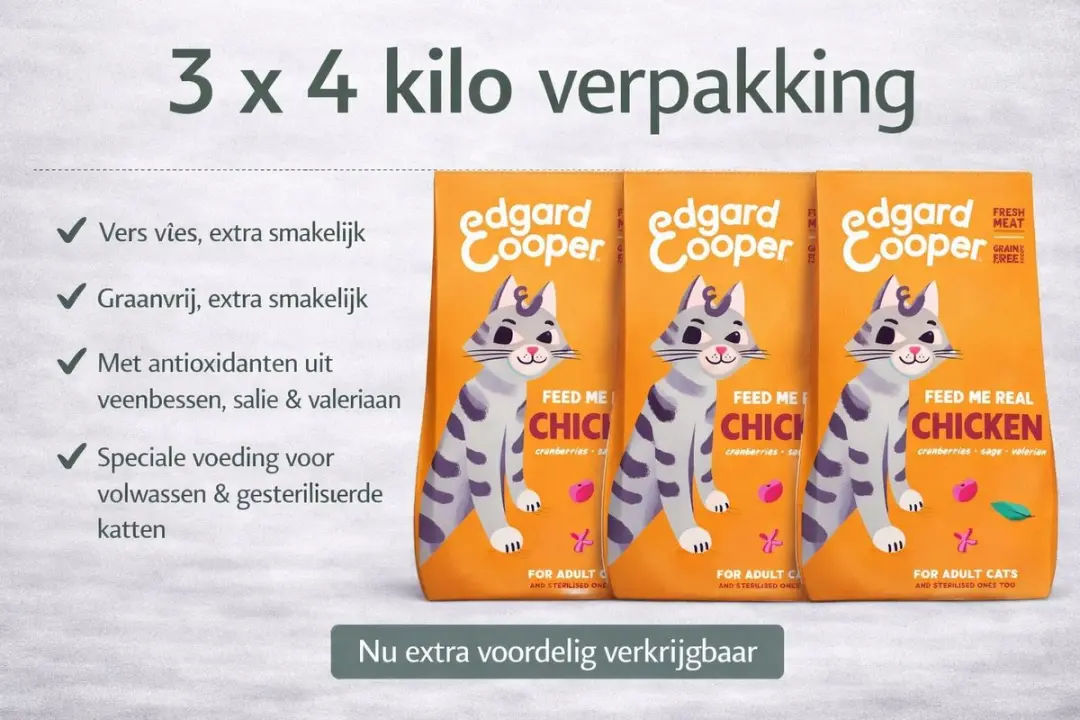 Edgard&Cooper kat adult brok kip