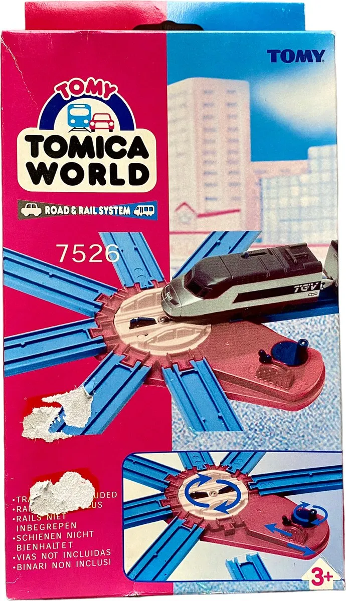 Tomy Tomica World Locomotief Draaischijf 0820013013