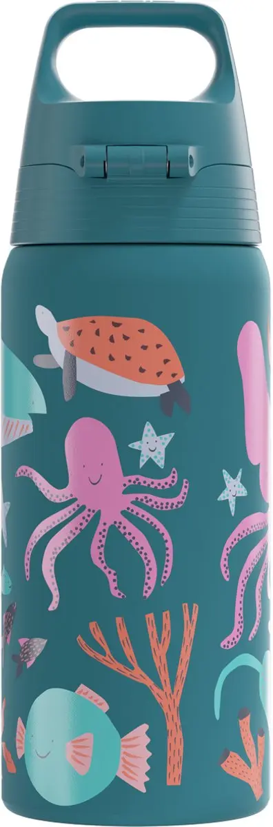Sigg Blue World Drinkfles 0,25L - Groen - afbeelding 2 van 6
