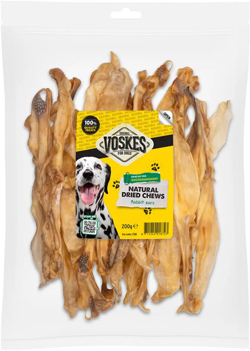 Voskes Konijnenoren Hondensnack
