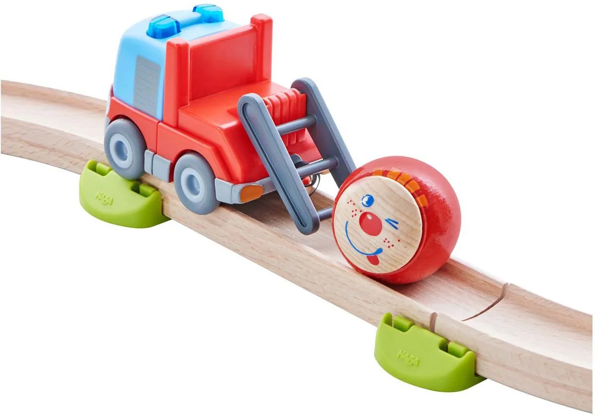 HABA Kullerbü Ladderwagen - Rood