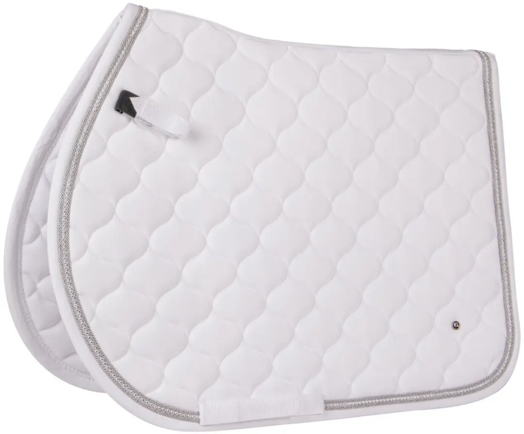 Qhp Zadeldek Qhp Sparkle Veelzijdigheid Wit
