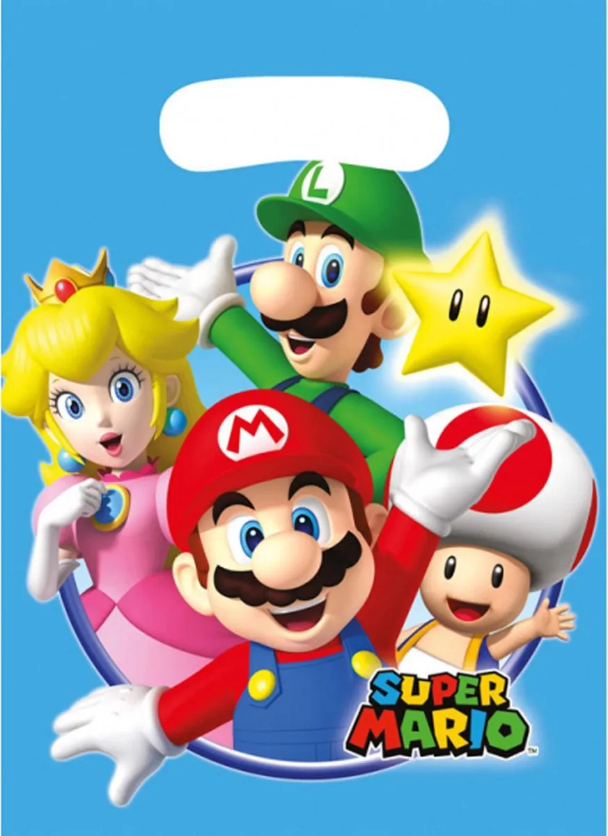 Disney Super Mario Uitdeelzakjes