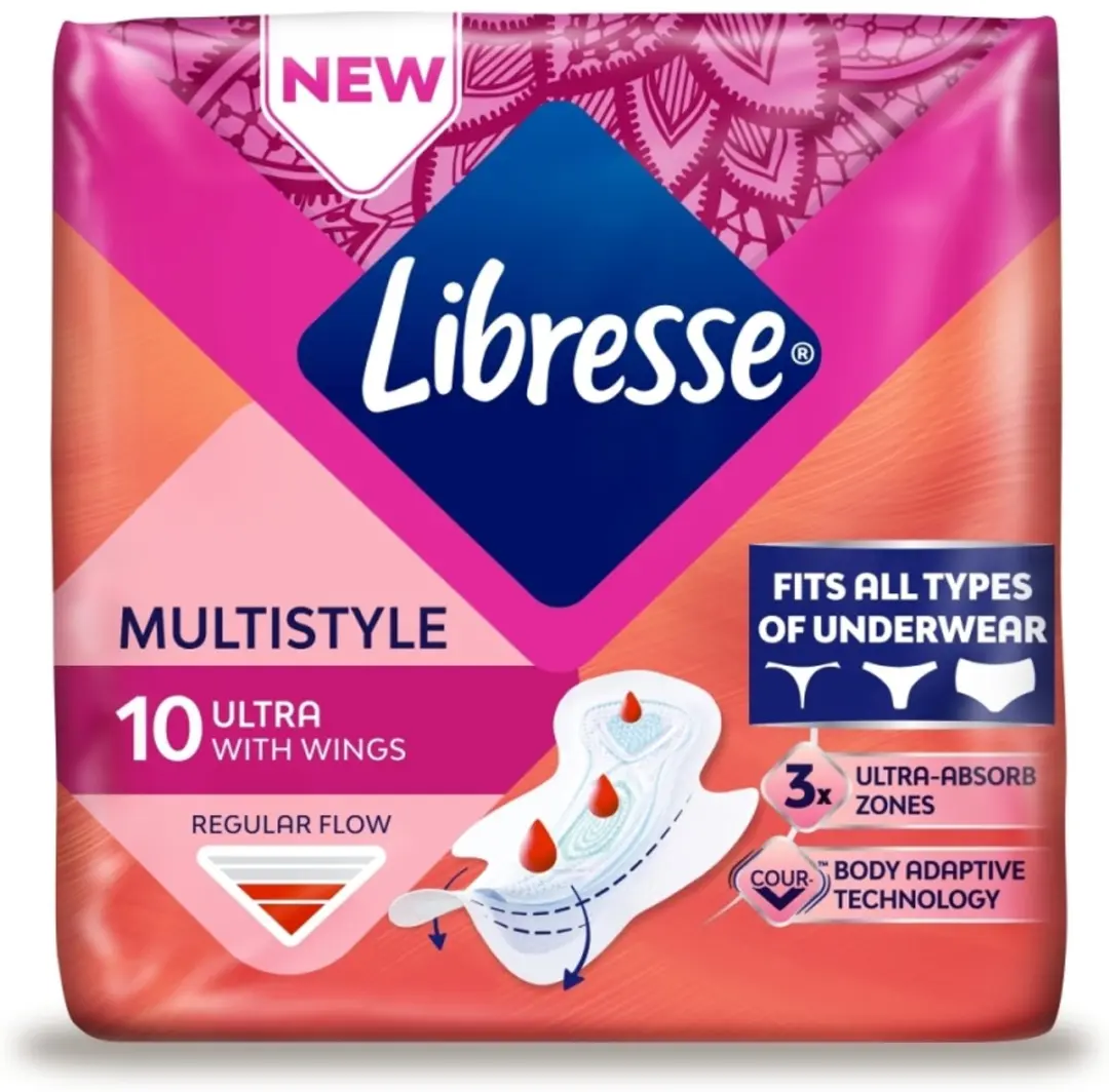 Libresse Multistyle Ultra With Wings (10 stuks)