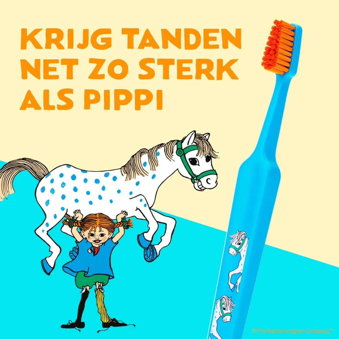 TePe Kids Pippi Tandenborstel Extra Soft - 1 Stuk