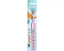 TePe Kids Pippi Tandenborstel Extra Soft - 1 Stuk - afbeelding 6 van 6