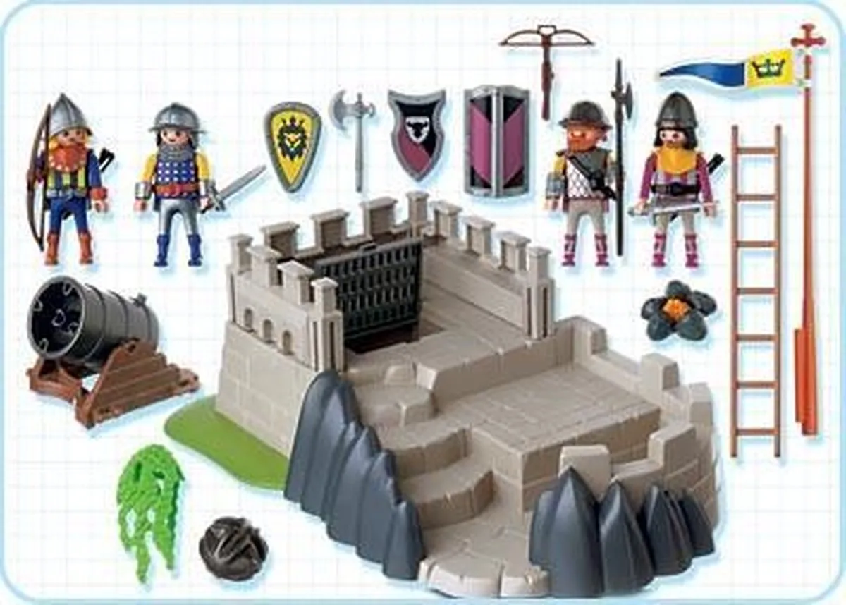 Playmobil Knights 4133 Ridders Set - Multicolor