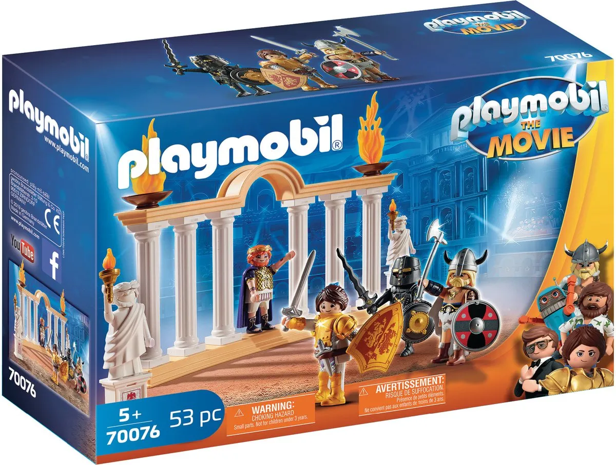 Playmobil The Movie Keizer Maximus Colosseum 70076