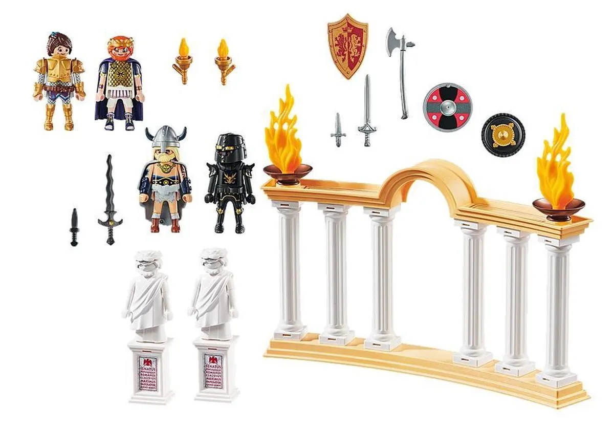 Playmobil The Movie Keizer Maximus Colosseum 70076 - Multicolor - afbeelding 6 van 6