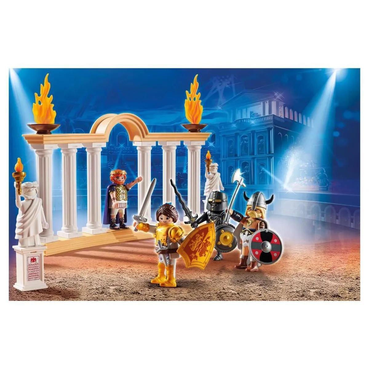 Playmobil The Movie Keizer Maximus Colosseum 70076 - Multicolor
