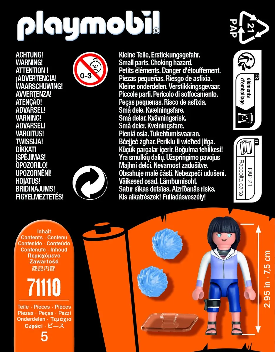 Playmobil Naruto Shippuden Hinata - 71110 - afbeelding 5 van 6