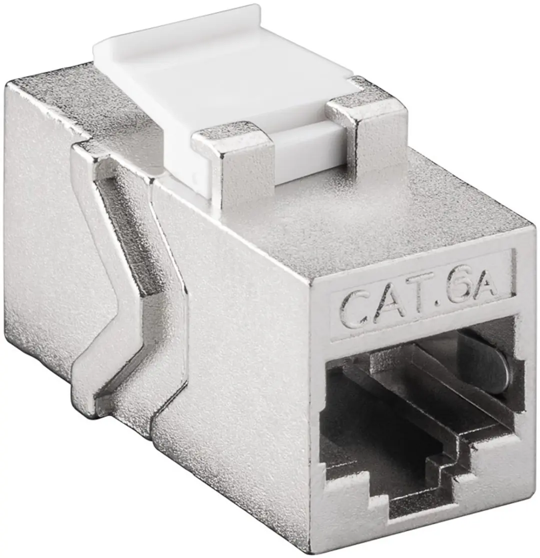 Goobay Keystone RJ45 CAT6A STP Module - 1 Stuk